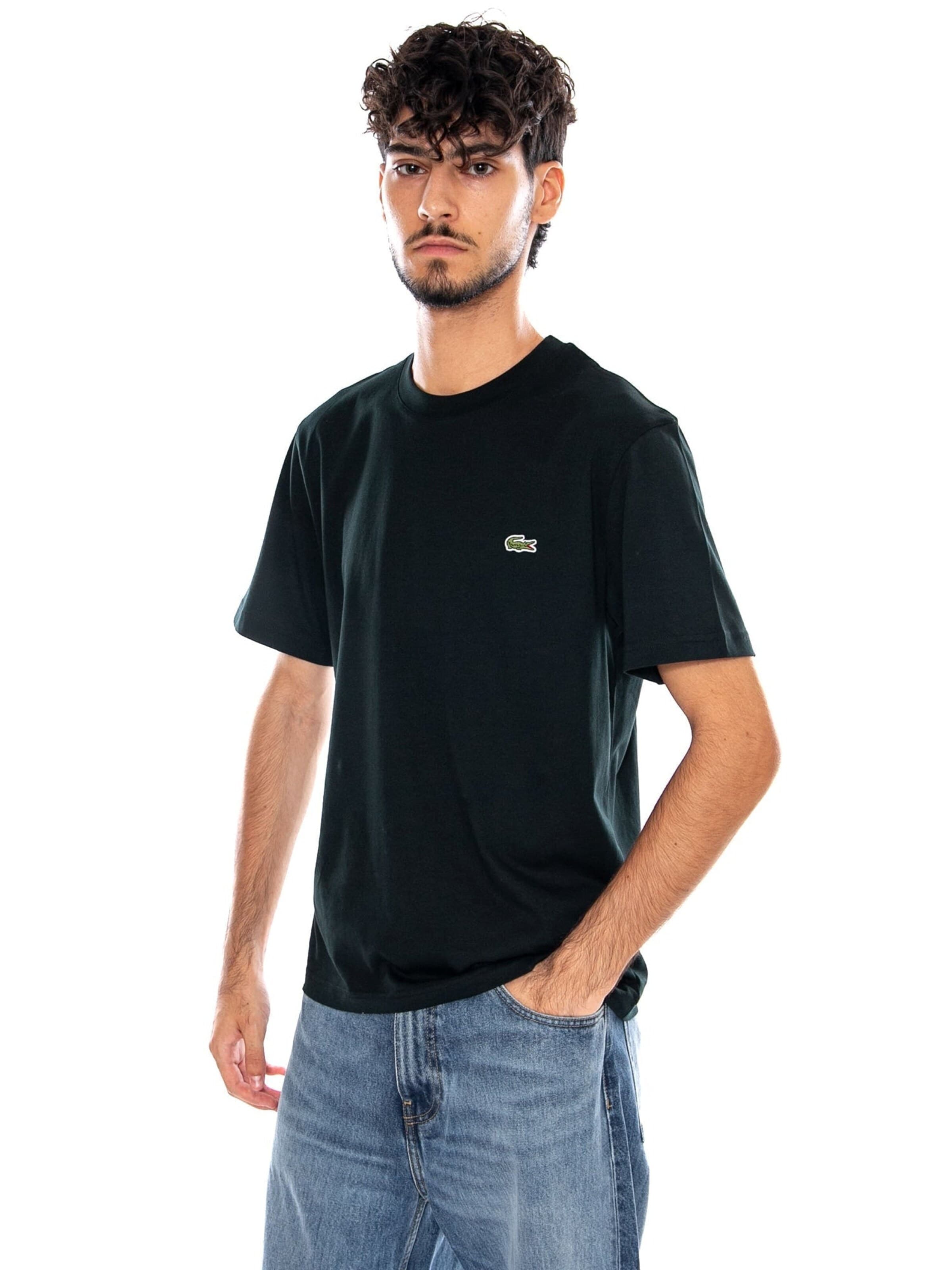 LACOSTE Koszulka 'GREEN T-SHIRT' w kolorze zielony