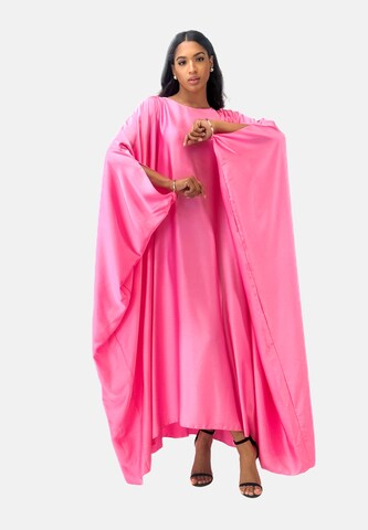 Robe Elara en rose : devant