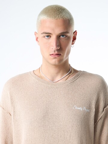 VAMOS CLO Trui 'Cedar Rapids' in Beige