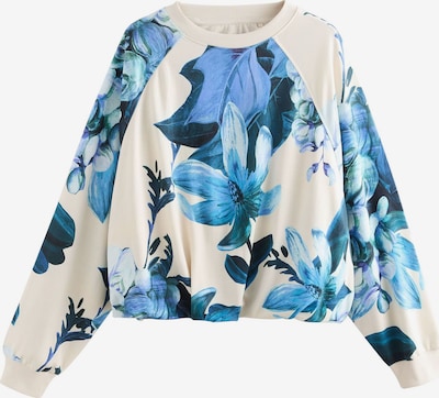 Megztinis be užsegimo iš Next, spalva – azuro spalva / dangaus žydra / benzino spalva / balta, Prekių apžvalga