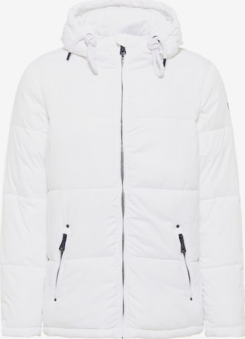 DreiMaster Maritim Winter Jacket in White: front