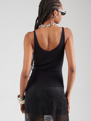 Top in maglia 'VIWENNIE' di VILA in nero