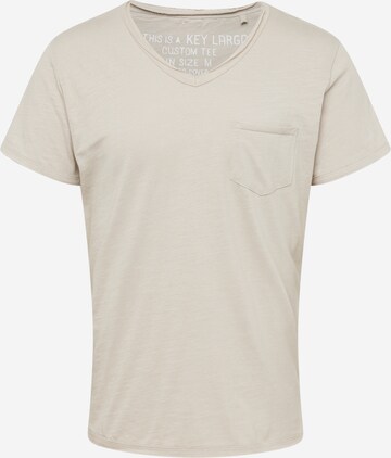 T-Shirt 'WATER' Key Largo en gris : devant