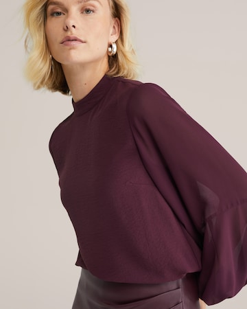 WE Fashion Блузка в Лиловый