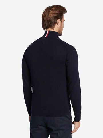 TOMMY HILFIGER Trui 'PIMA ORG CTN CASHMER MW0MW28049' in Blauw