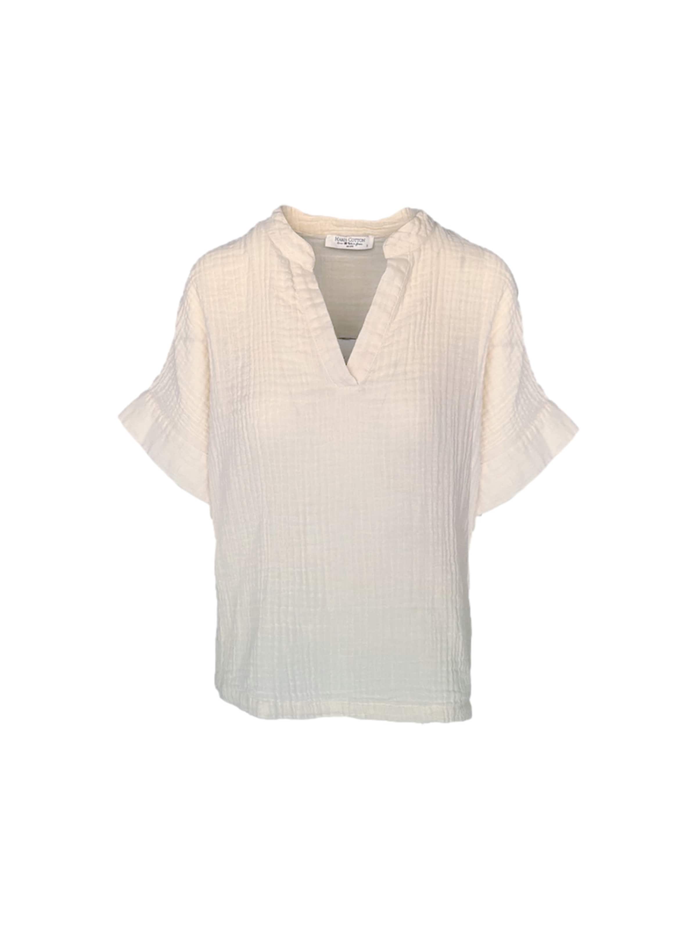 Haris Cotton Blouse 'Haris Cotton' in Beige: voorkant