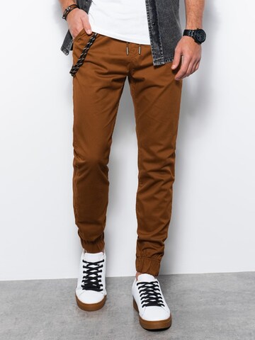 Ombre Regular Broek 'P908' in Bruin