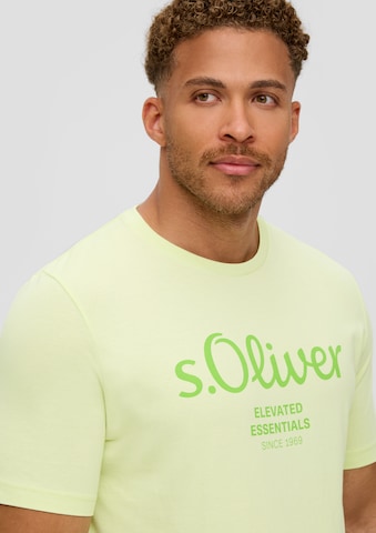 T-Shirt s.Oliver Red Label Big & Tall en vert
