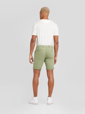 JACK & JONES - Regular Calças chino 'DAVE' em verde