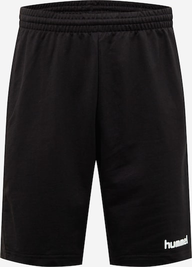 Hummel Sportbroek in de kleur Zwart / Wit, Productweergave