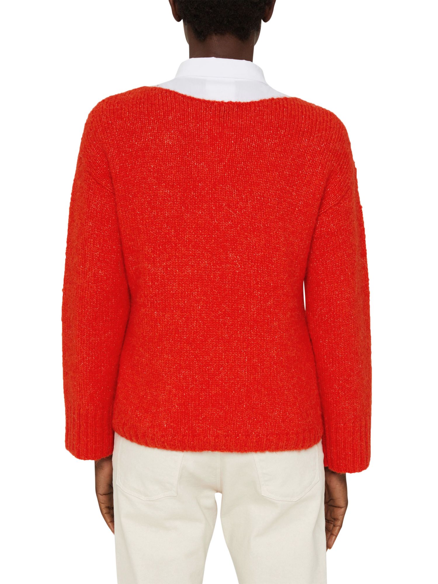 Esprit Collection Pullover in Neonrot 