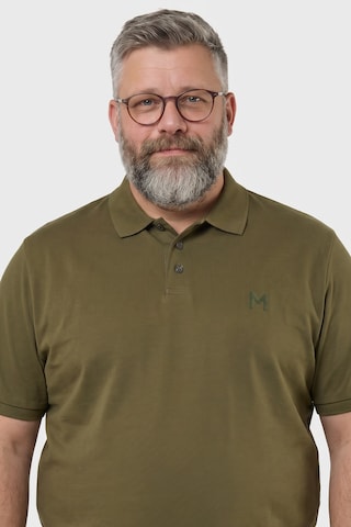 Men Plus Shirt in Grün