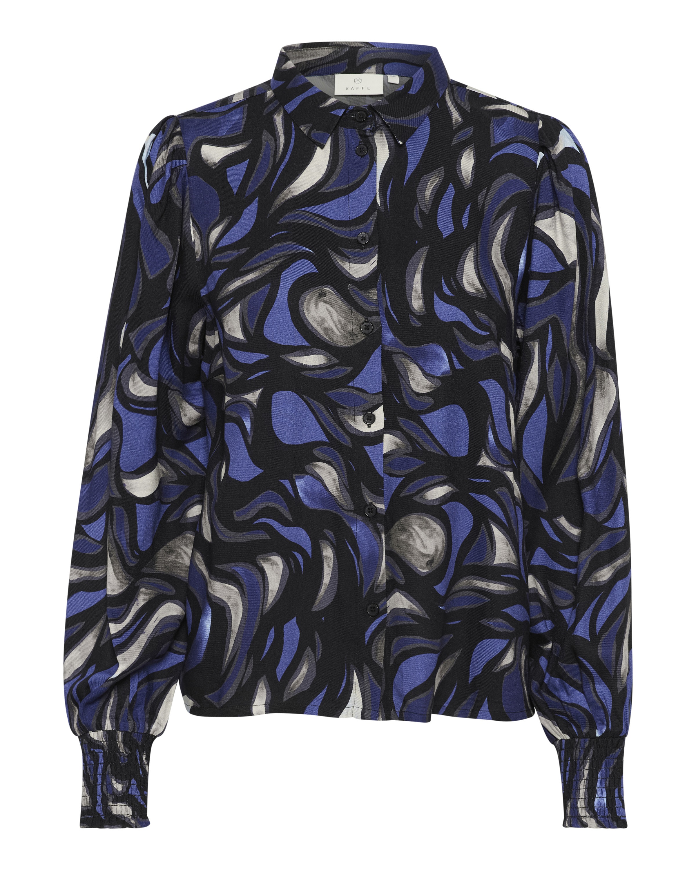 Kaffe Bluse 'Forrest' in Blau: Vorderseite