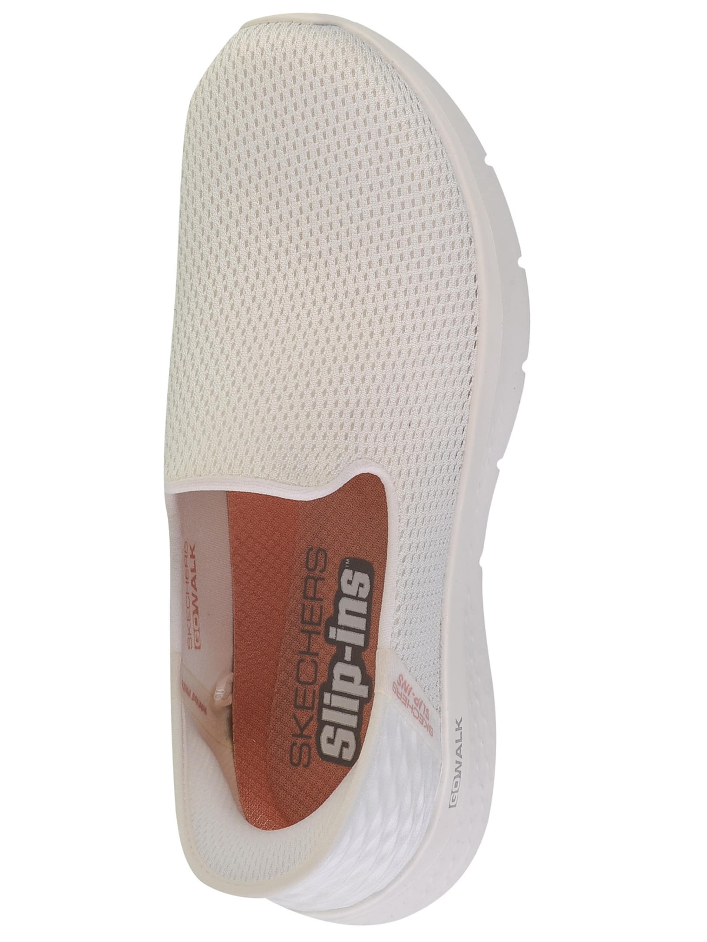 Slip on 'GO WALK' SKECHERS en blanc