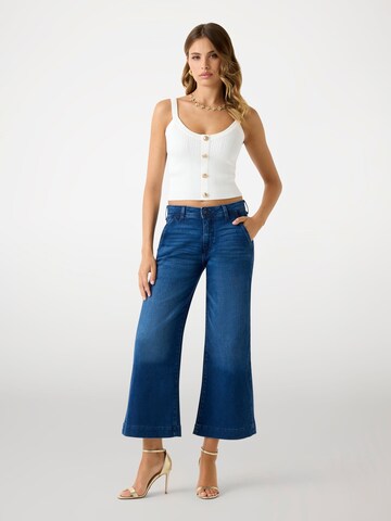 GUESS Bootcut Jeans in Blau