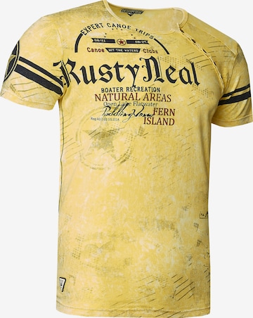Rusty Neal Shirt in Geel
