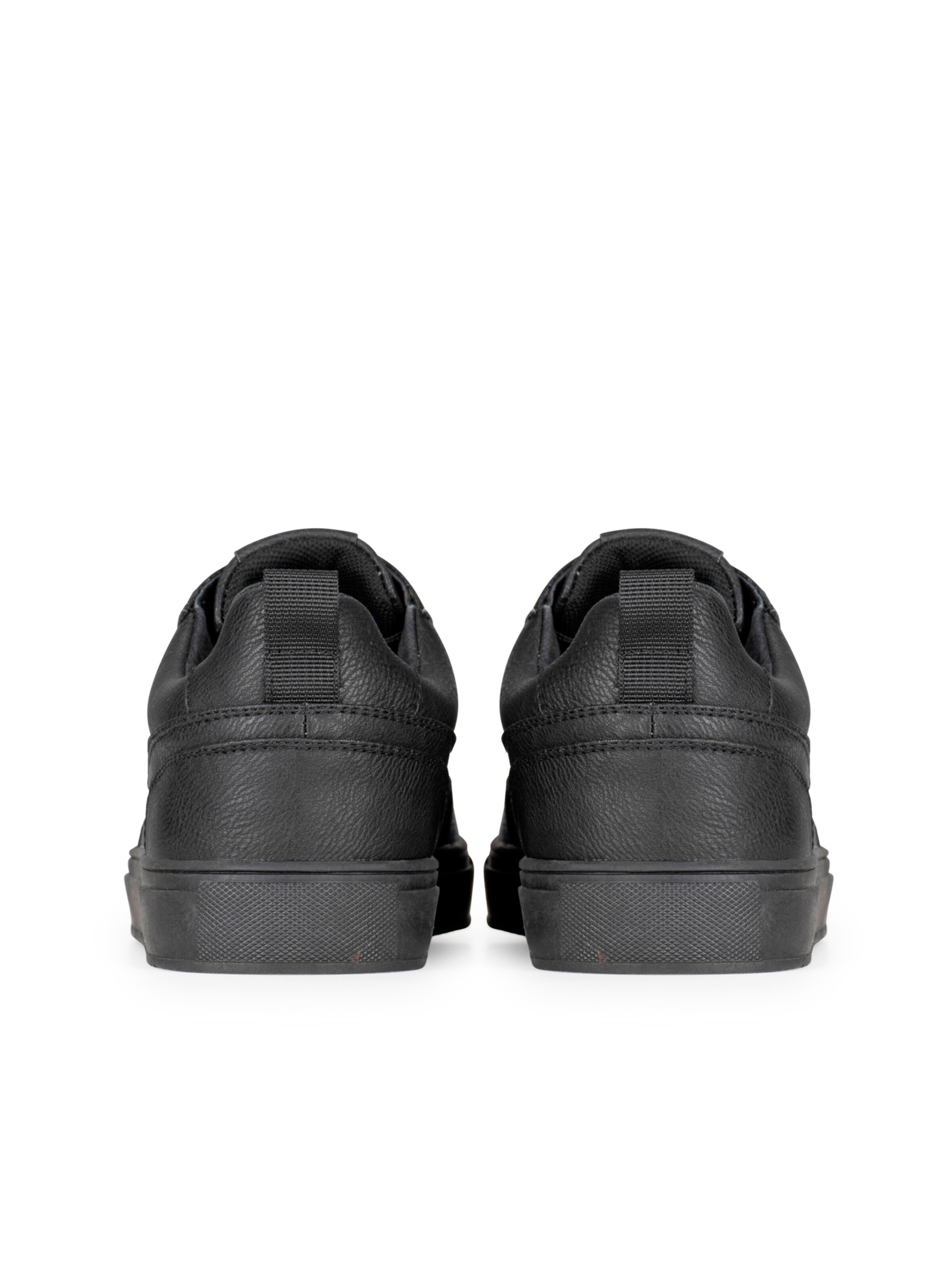 PS Poelman Sneakers laag 'Levi' in Zwart