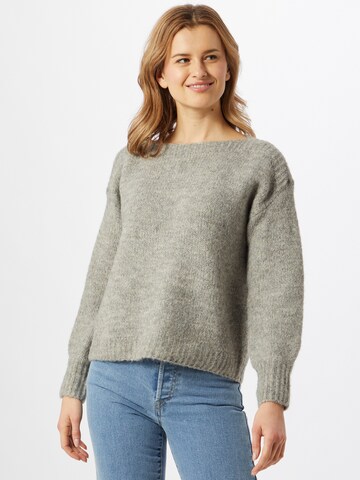 ONLY Пуловер 'ONLJAZZIE' в сиво: отпред
