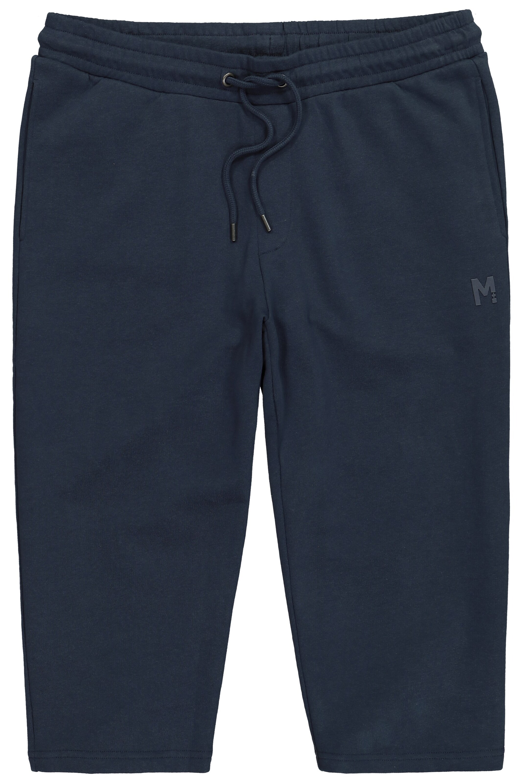 Men Plus Regular Pants in Blue: front