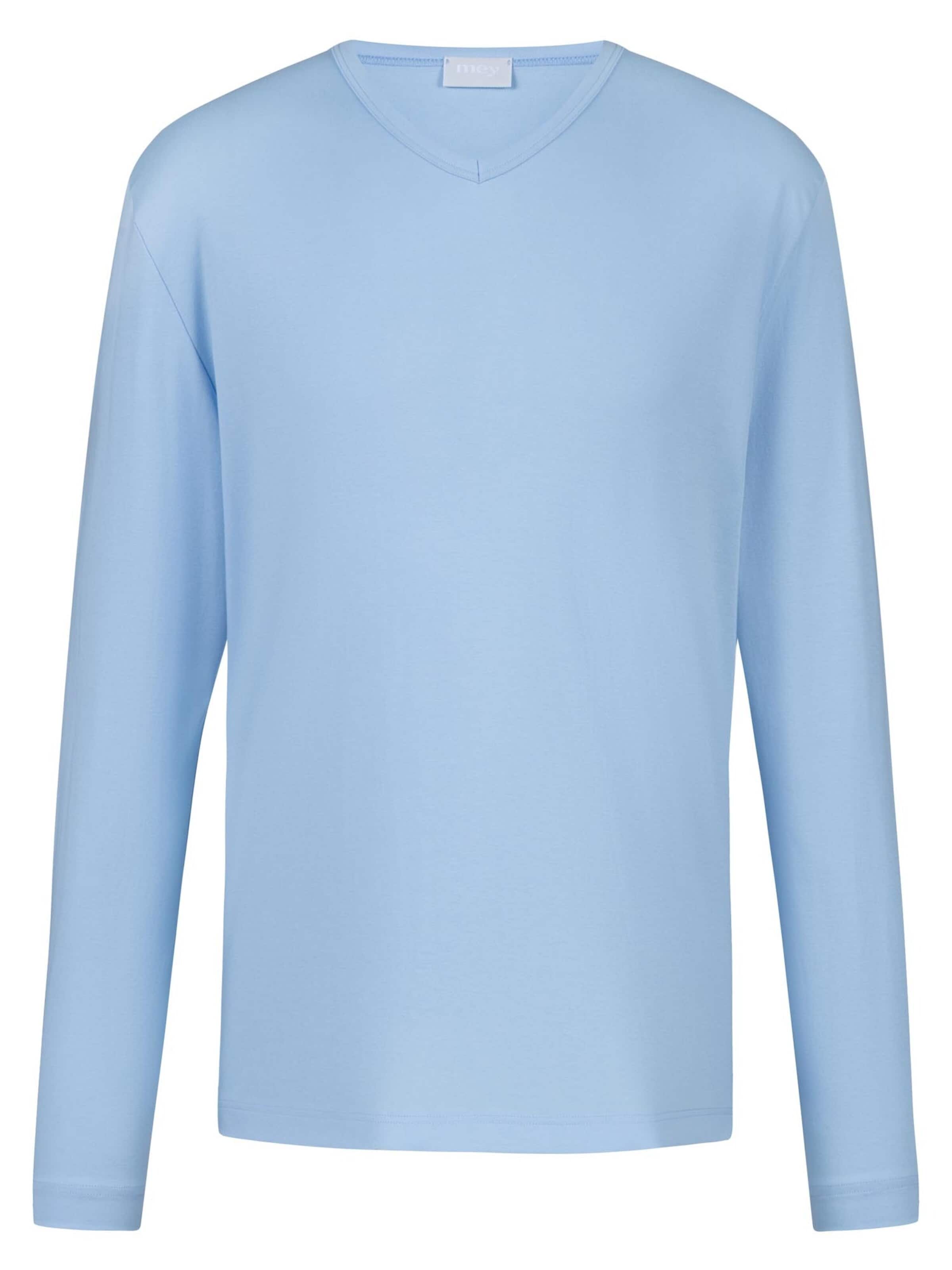 Mey Shirt 'Solid Night'‌‌‌‌‌‌‌‌ in Blau: Vorderseite