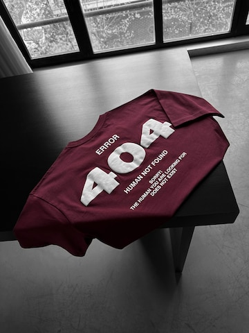 T-Shirt 'Oversize 404 T-shirt - Port Royale' Kleidermafia en violet