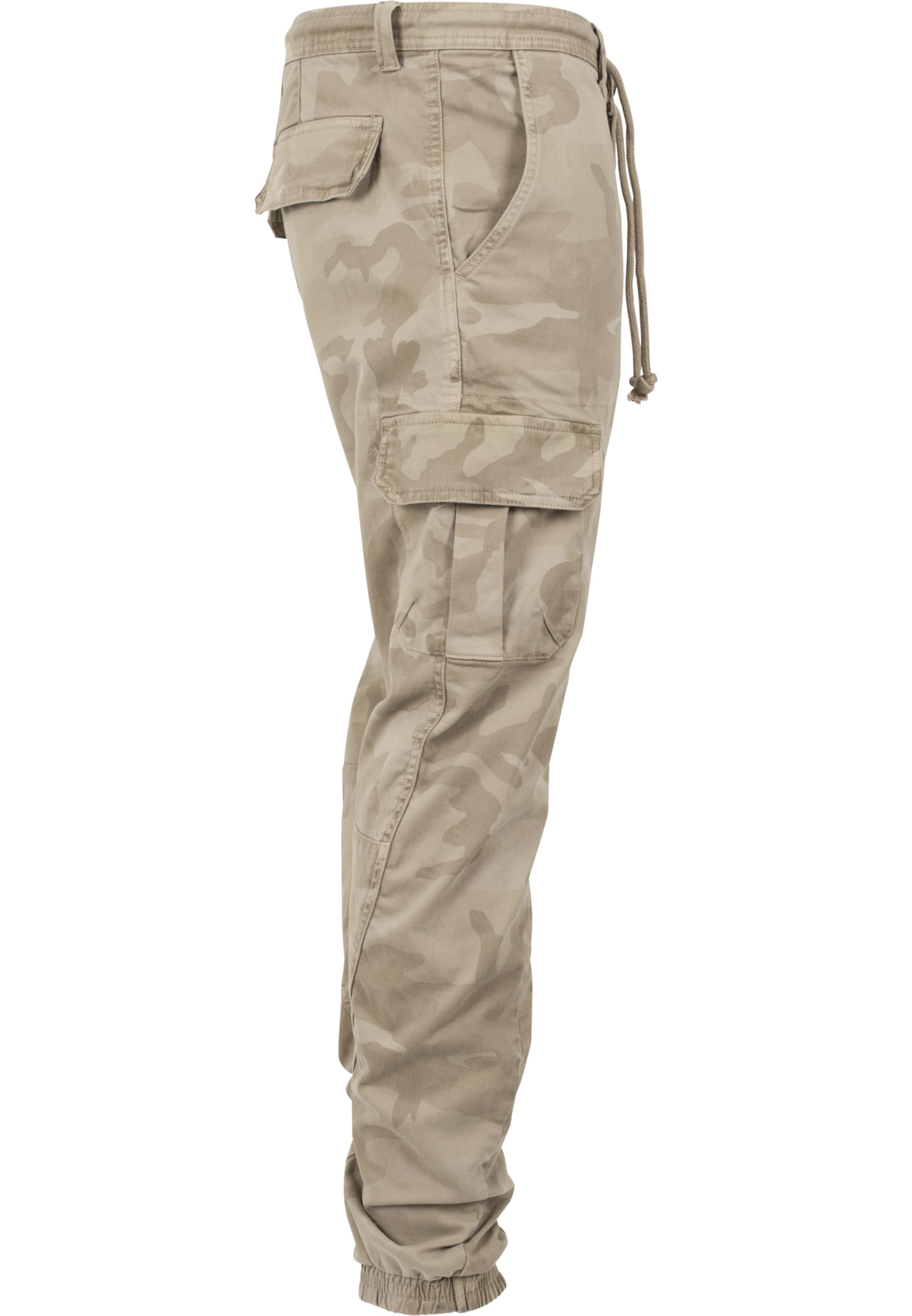 Urban Classics Tapered Cargobroek in Beige