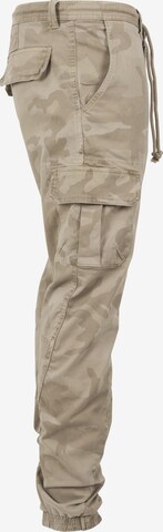 Urban Classics Tapered Cargobukser i beige