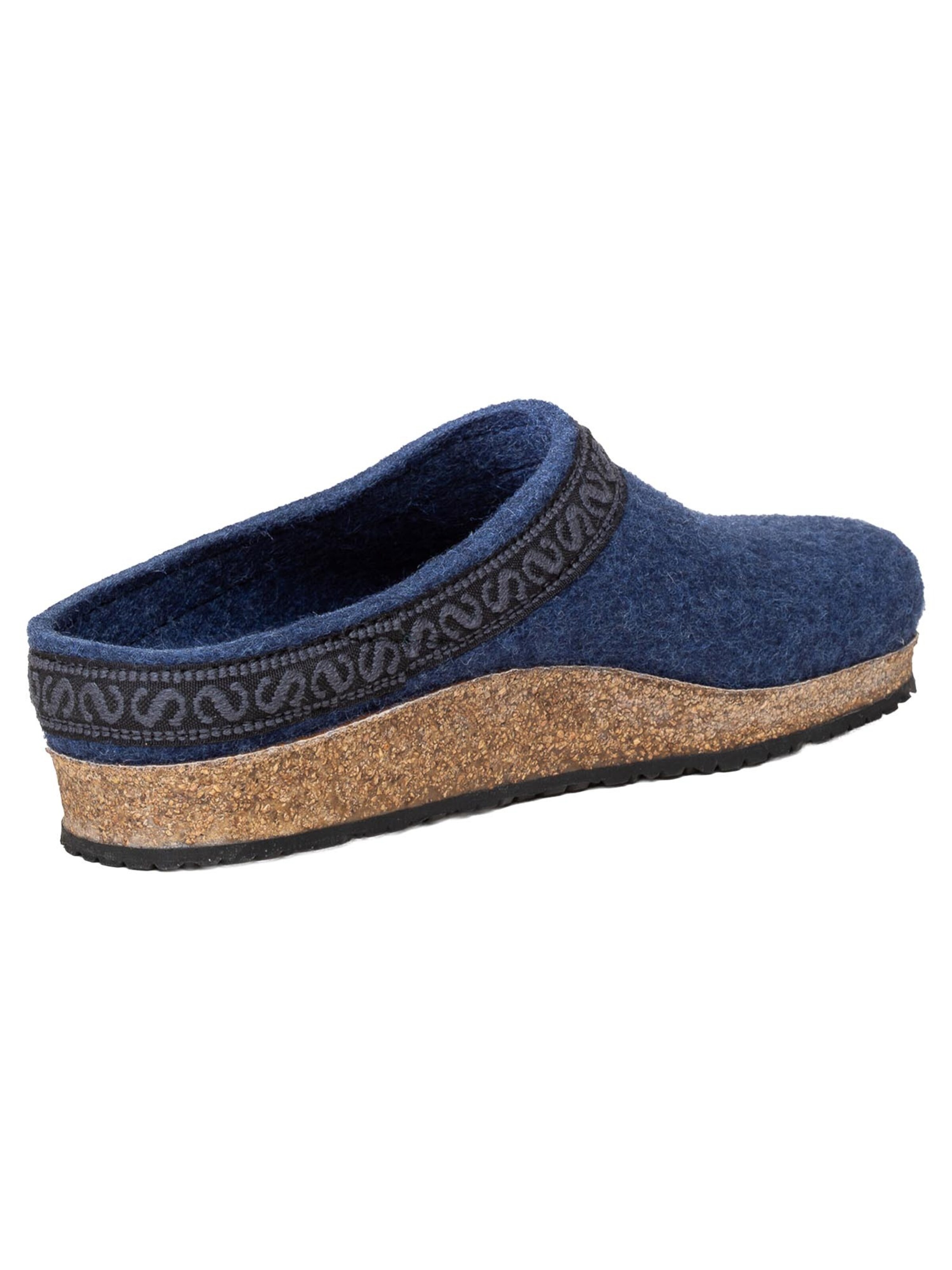 Stegmann Clogs 'Filz'‌‌‌‌‌‌‌‌‌‌ in Blau
