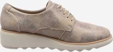 CLARKS Lace-Up Shoes in Gold