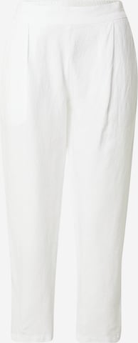 Pantaloni de la 120% Lino pe alb: față