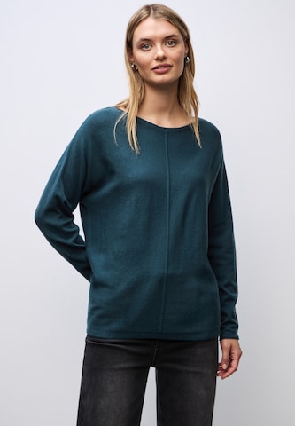STREET ONE Sweater in Blue: front