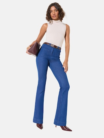 Friends Like These Flared Jeans in Blau: Vorderseite