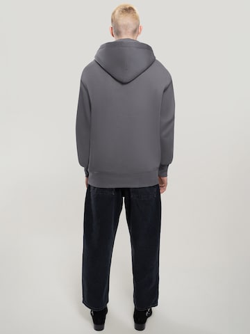 MAD TIGERS Sweatshirt 'Black Tigers' in Grey