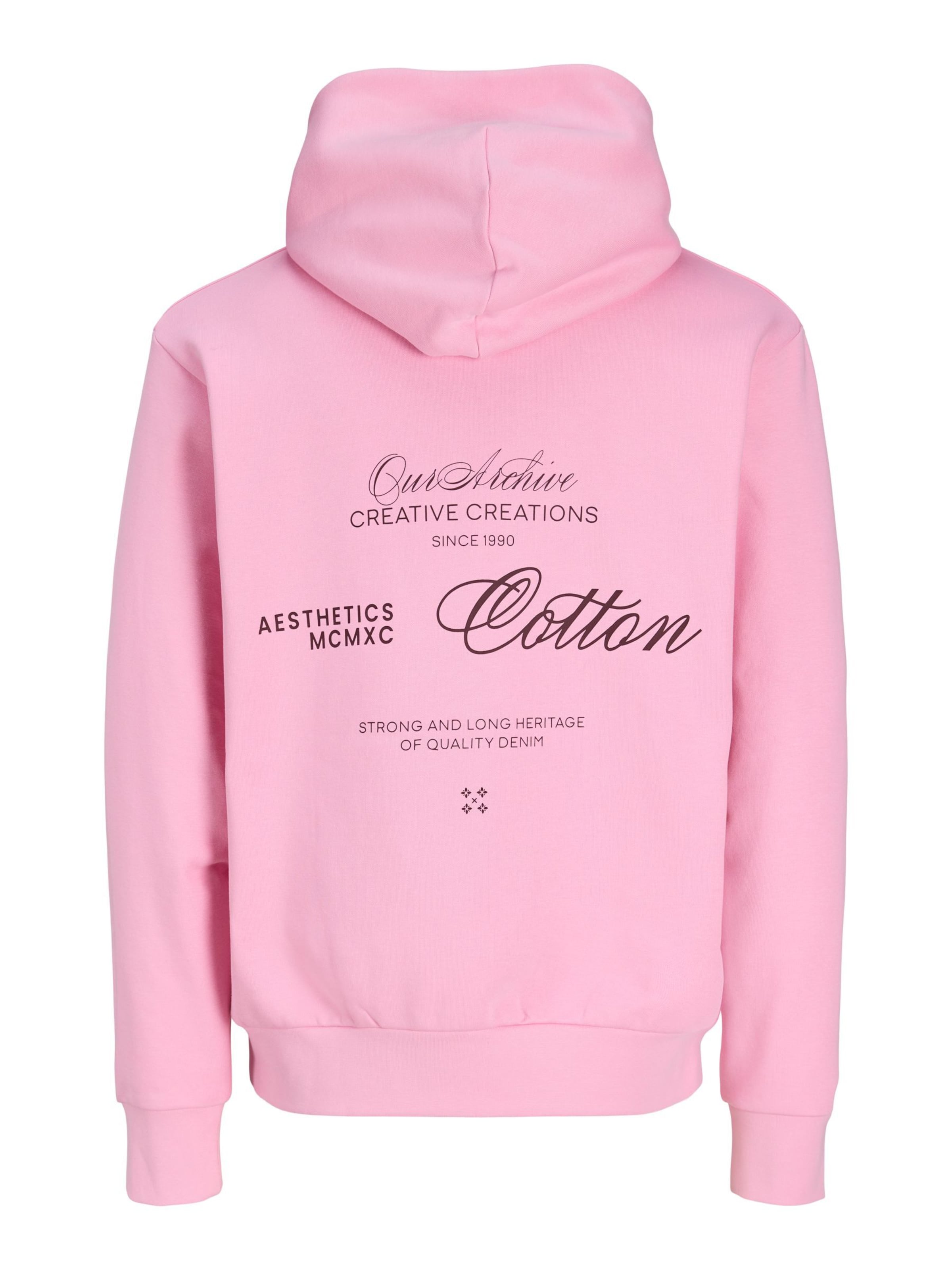 JACK & JONES - Sudadera en rosa