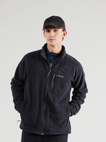 Veste en polaire 'Fast Trek II' COLUMBIA en noir : devant