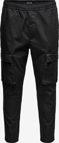 Only & Sons Tapered Hose 'Rod' in Schwarz: predná strana