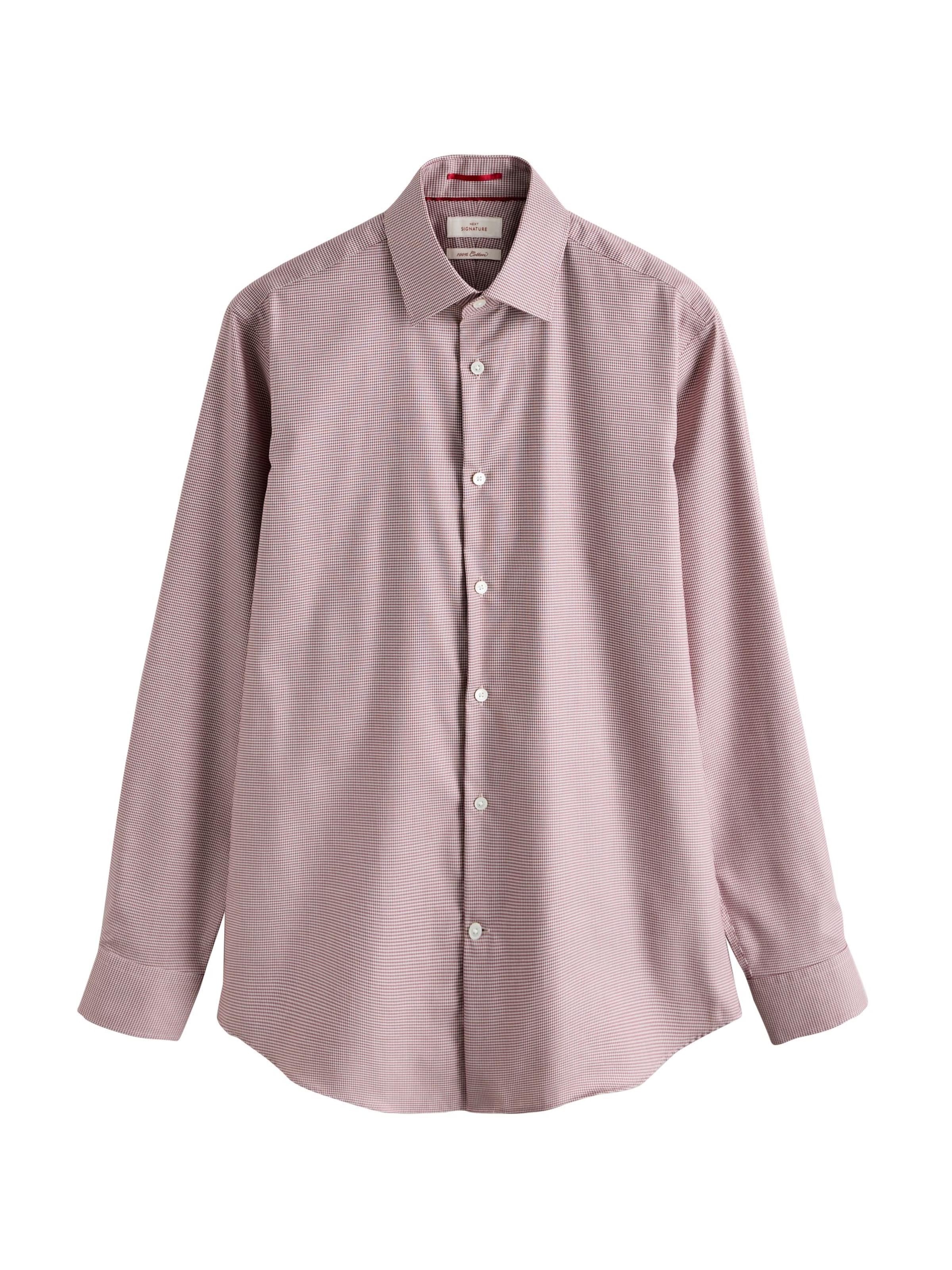 Coupe regular Chemise Next en rouge : devant