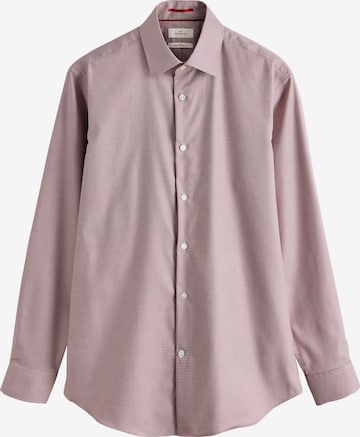 Coupe regular Chemise Next en rouge : devant