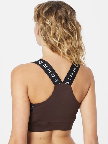 Röhnisch Bustier Sport bh 'KAY' in Bruin