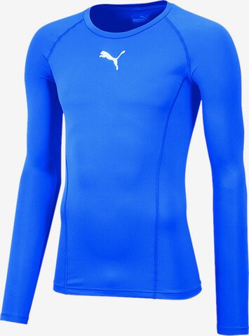 Biancheria intima sportiva di PUMA in blu: frontale