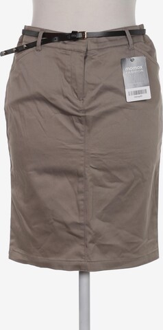 MANGO Skirt in XS in Beige: front