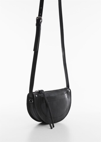 Sac à bandoulière 'HFT Raquel' MANGO en noir