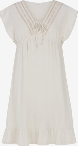 PROTEST Kleid 'PRTCarvy' in Weiß: Vorderseite