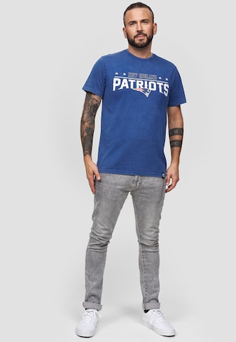 Recovered T-Shirt 'NFL New England Patriots' in Blau