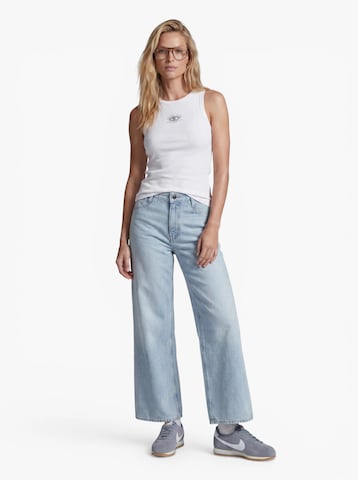 PIECES Top 'PCMAY' in White