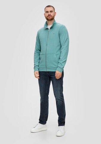 s.Oliver Men Tall Sizes Sweatjacke in Blau