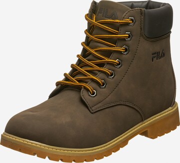 FILA Veterboots 'Maverick' in Bruin: voorkant