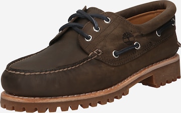 TIMBERLAND Mokasíny – zelená: přední strana