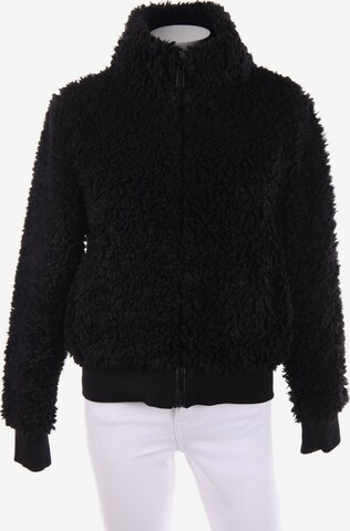 ONLY Faux Fur-Jacke L in Schwarz: predná strana