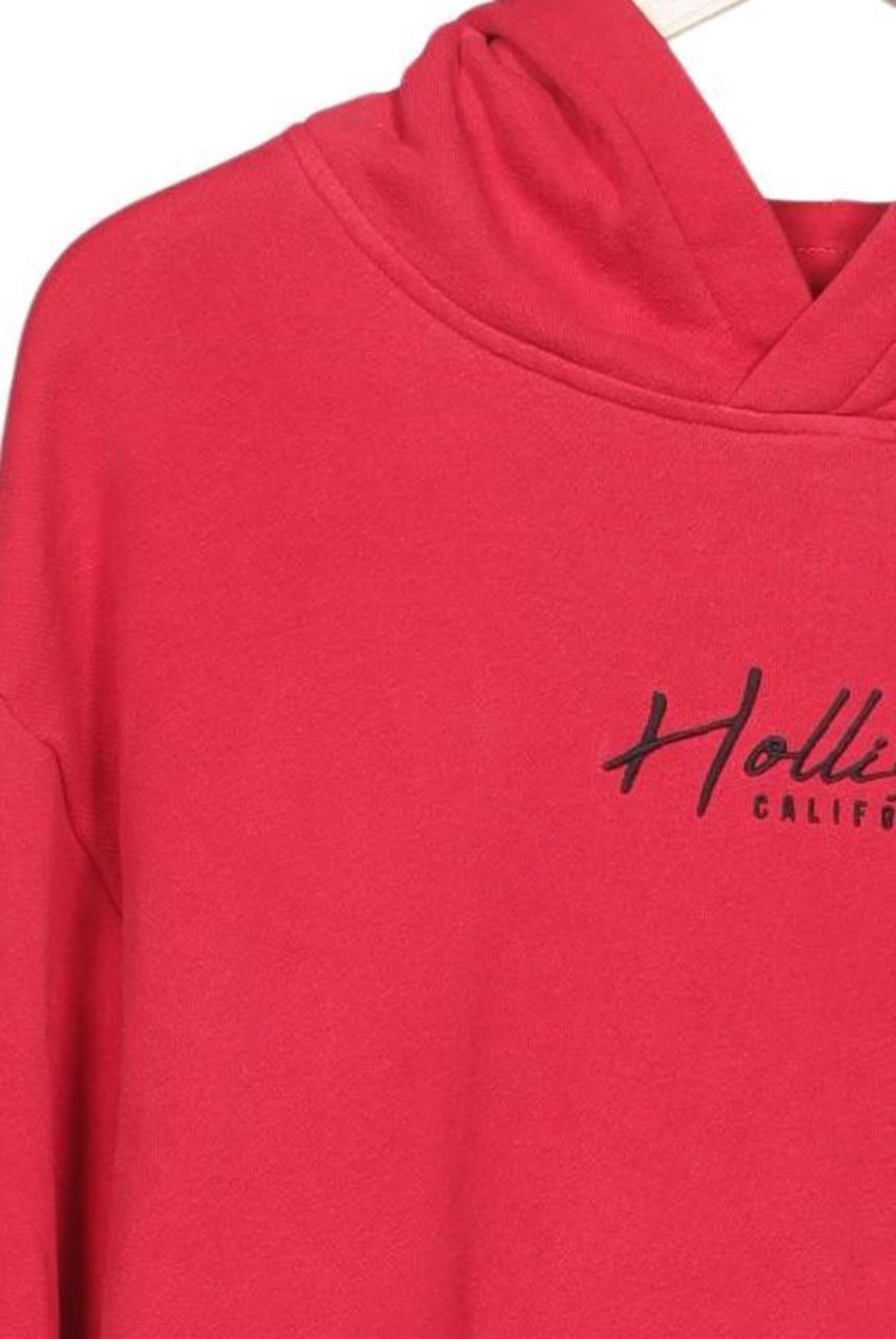HOLLISTER Sweatshirt & Zip-Up Hoodie in XL in Red